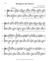 Bringing in the Sheaves for Viola (or Violin) and Cello, Arr. Myanna Harvey PDF Download